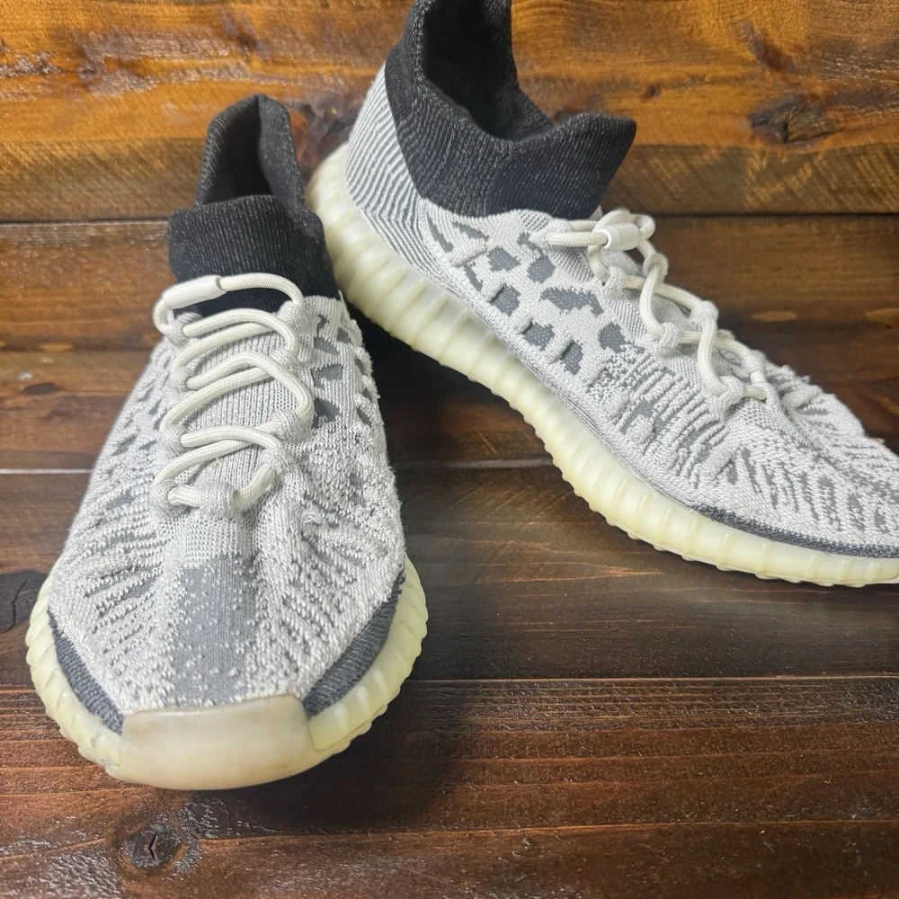 Adidas Men's Yeezy Boost 350 V2 CMPCT Slate White Panda Sz 12 (11.5